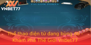 Thể thao điện tử đang bùng nổ - Khám Phá Thế Giới Vnbet77 5 The Thao Ien Tu Ang Bung No Kham Pha The Gioi Vnbet77